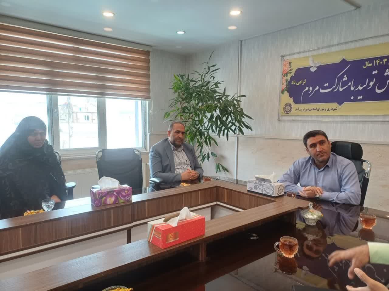  شهردار فرون آباد: همکاری دو طرفه بین شهرداری و پلیس لازمه اداره امورات شهر است