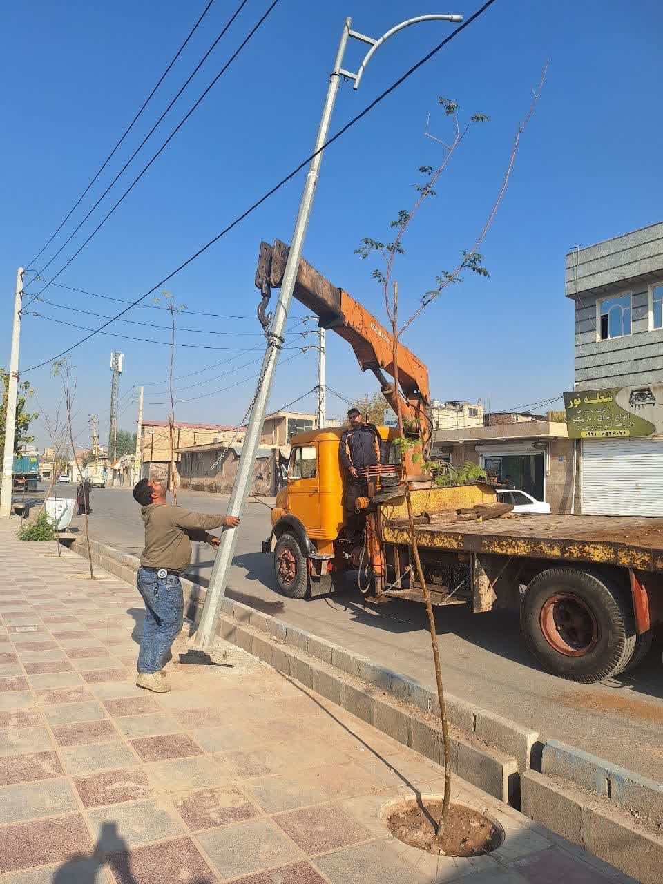  مشکل خاموشی خیابان ولیعصر(عج) رفع شد