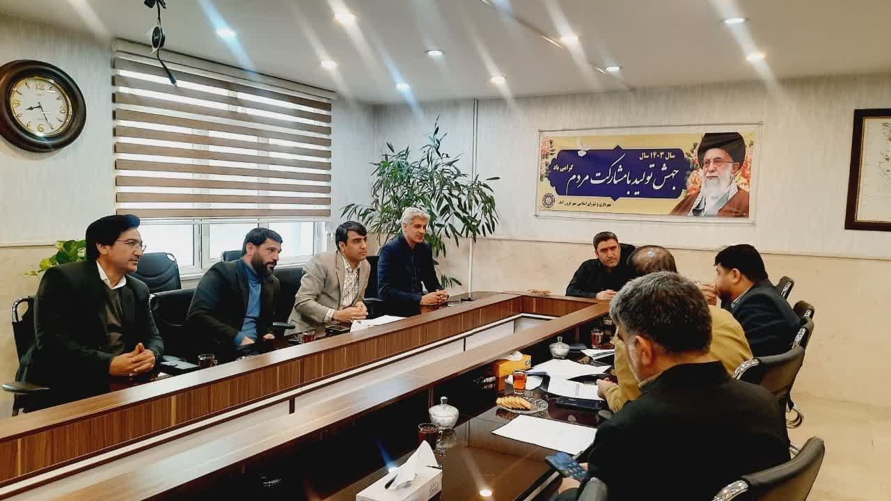  شهردار خبر داد؛ جلسه تدوین بودجه پیشنهادی 1404 شهرداری فرون آباد برگزار شد