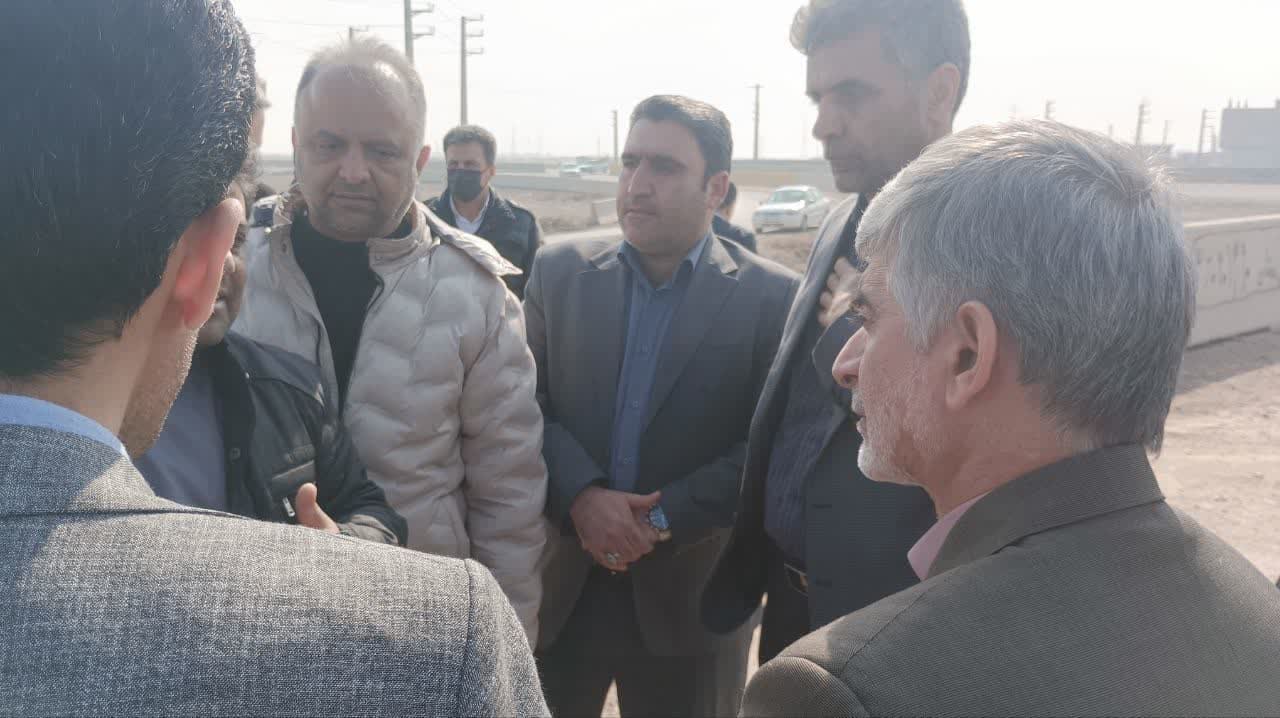  جلسه بررسی مشکلات کمربندی جنوبی شهرستان پاکدشت 