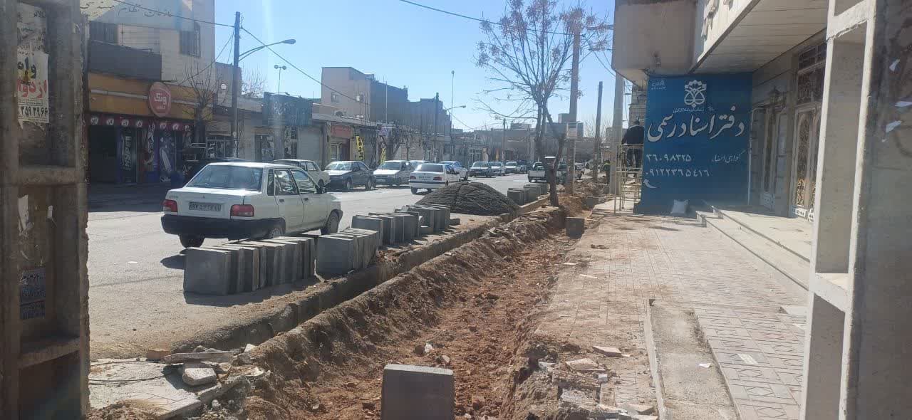  شهردار فرون آباد از آغاز عملیات ساماندهی خیابان ولیعصر(عج) خبر داد