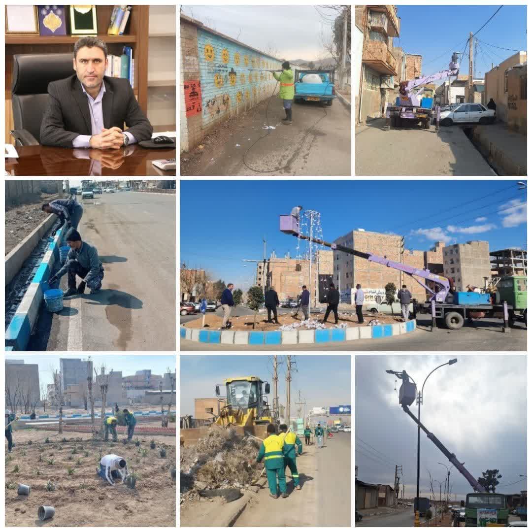  شهردار خبر داد؛ شهر فرون آباد آماده استقبال از بهار 1404 می شود 