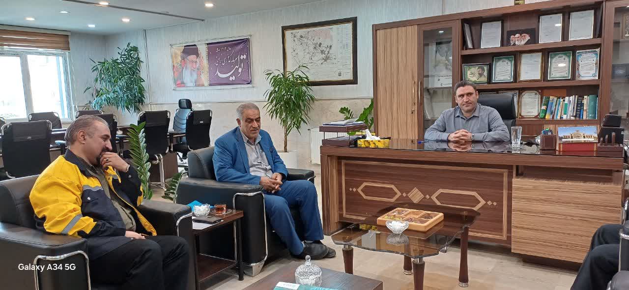  جلسه هماهنگی اجرای طرح GNAF در شهر فرون آباد برگزار شد