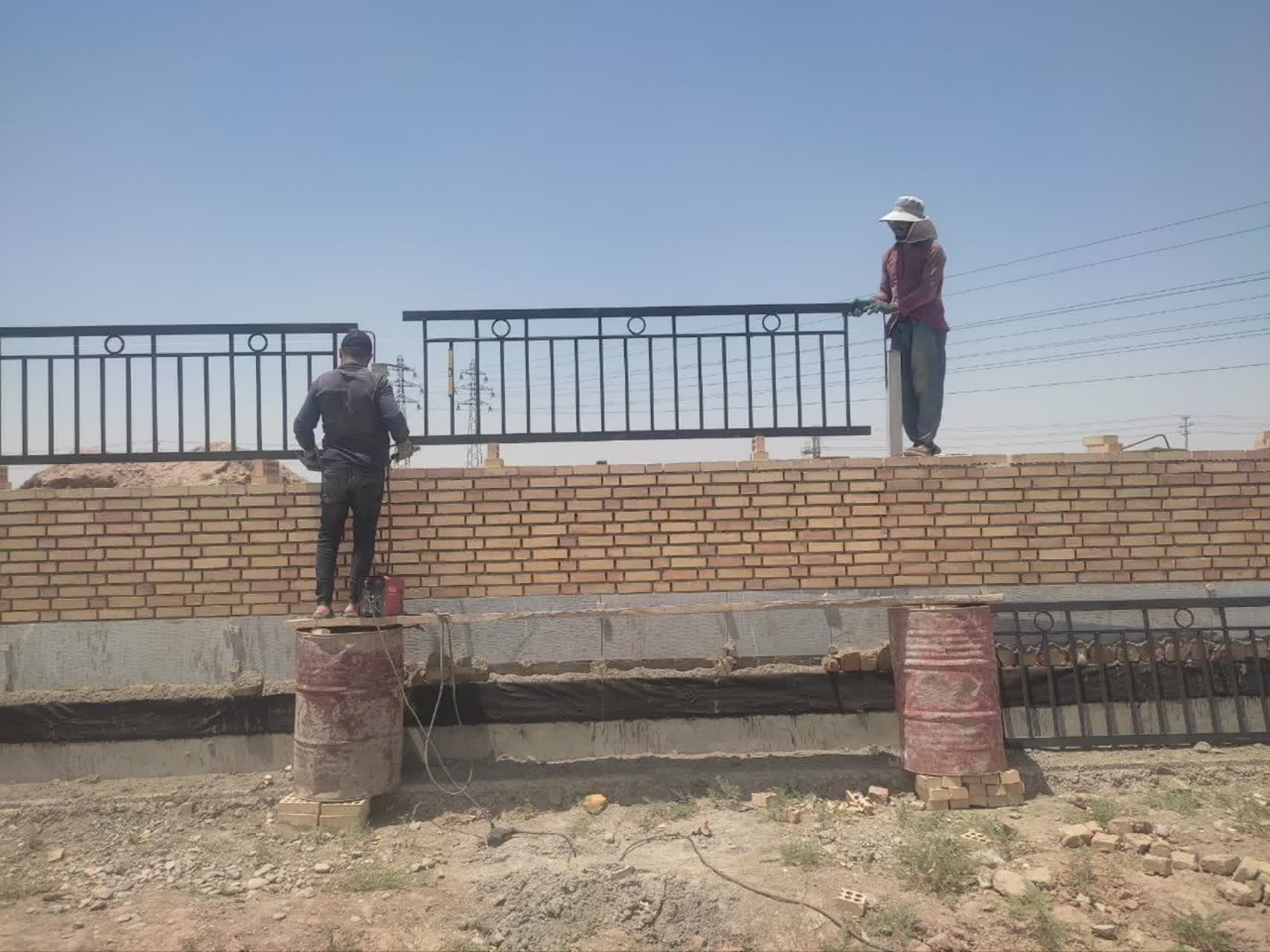 روند اجرای آرامستان شهر فرون آباد با سرعت در حال انجام است
