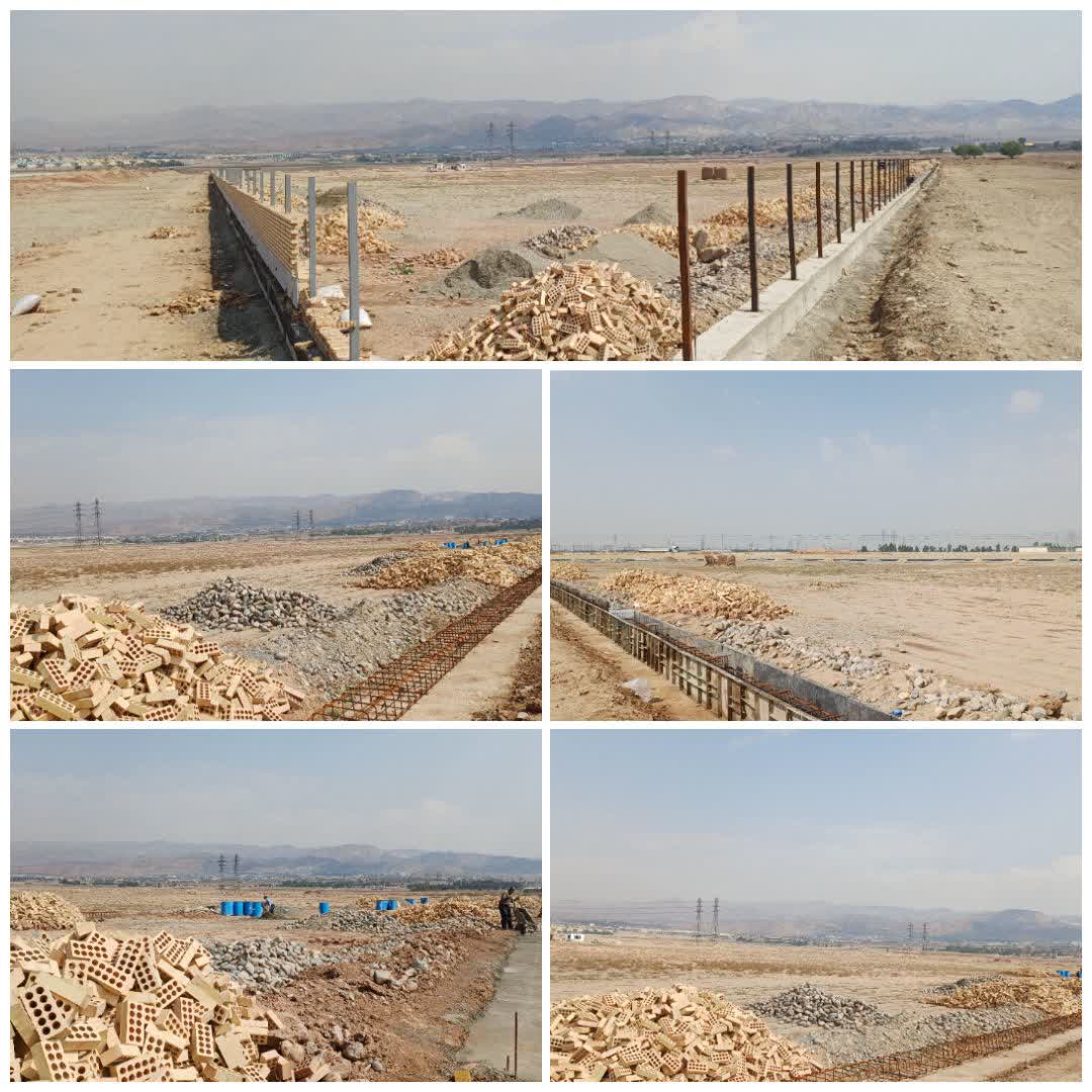  عملیات ساخت آرامستان شهر