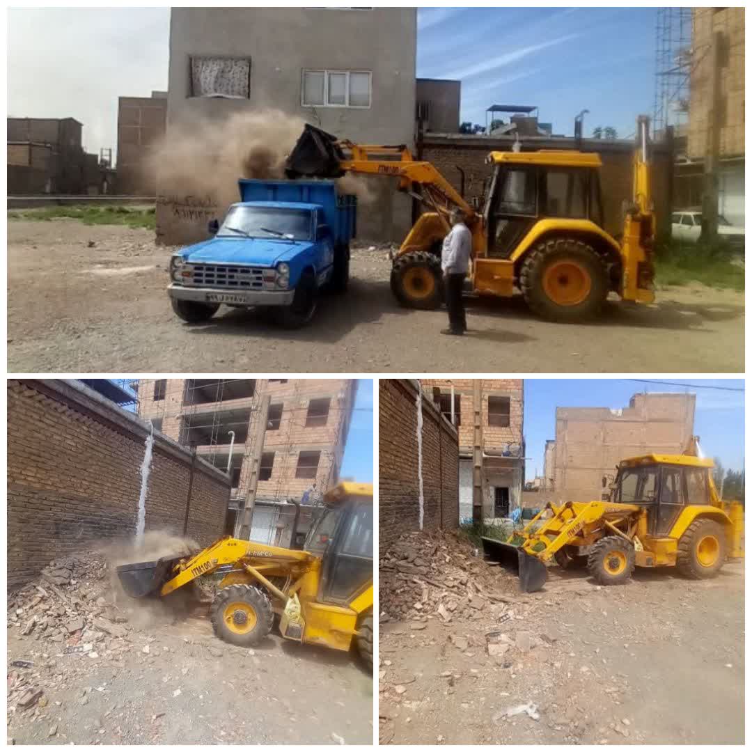   ادامه طرح پاکسازی محیطی و جمع‌آوری نخاله