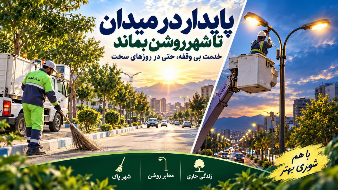 پایدار در میدان تا شهر روشن بماند/ بهبود یکنواختی و کیفیت روشنایی معابر شهری با چراغ‌های LED